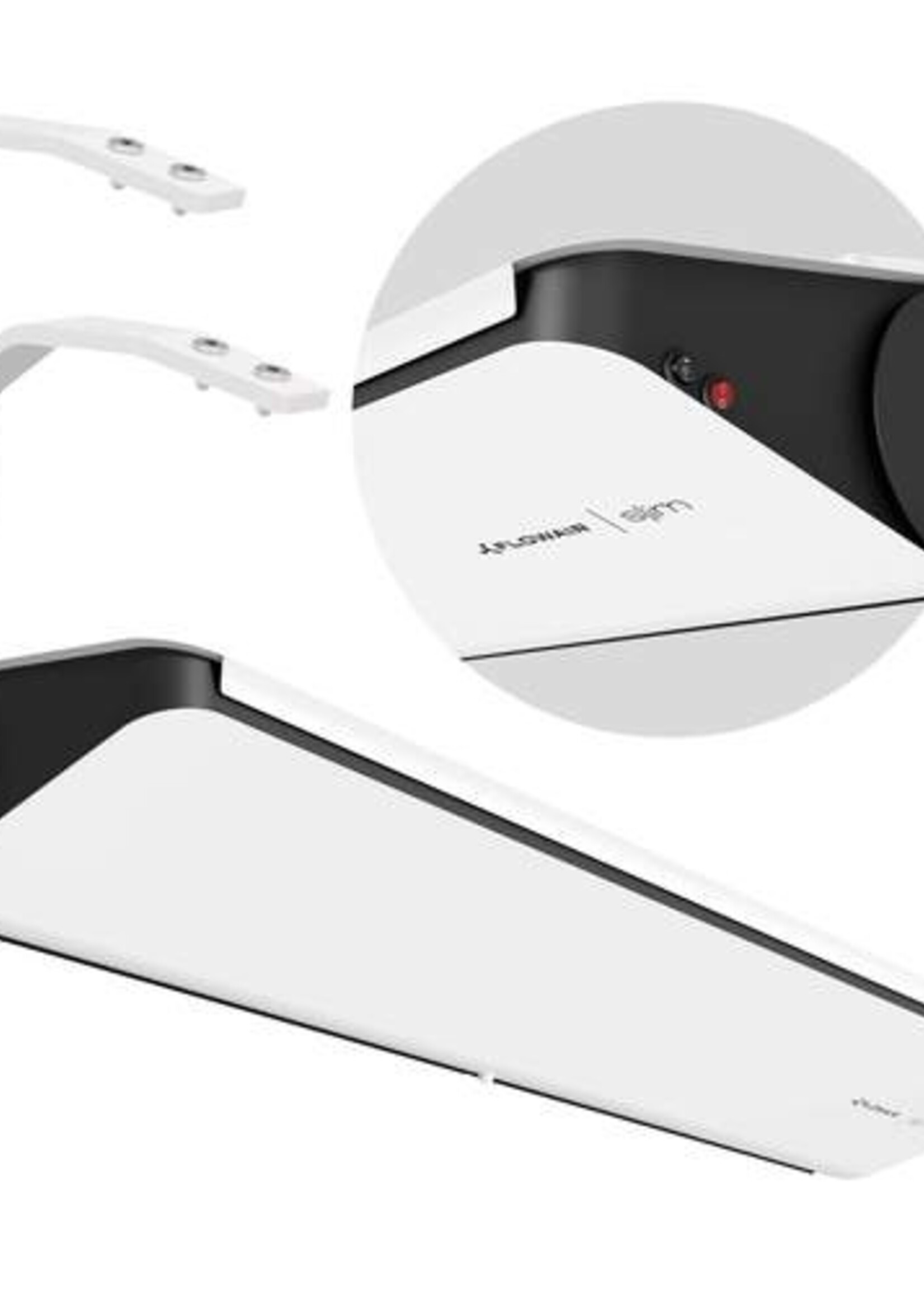 Flowair Flowair SLIM W-100 Luftschleier weiß mit Halterung und Sensor