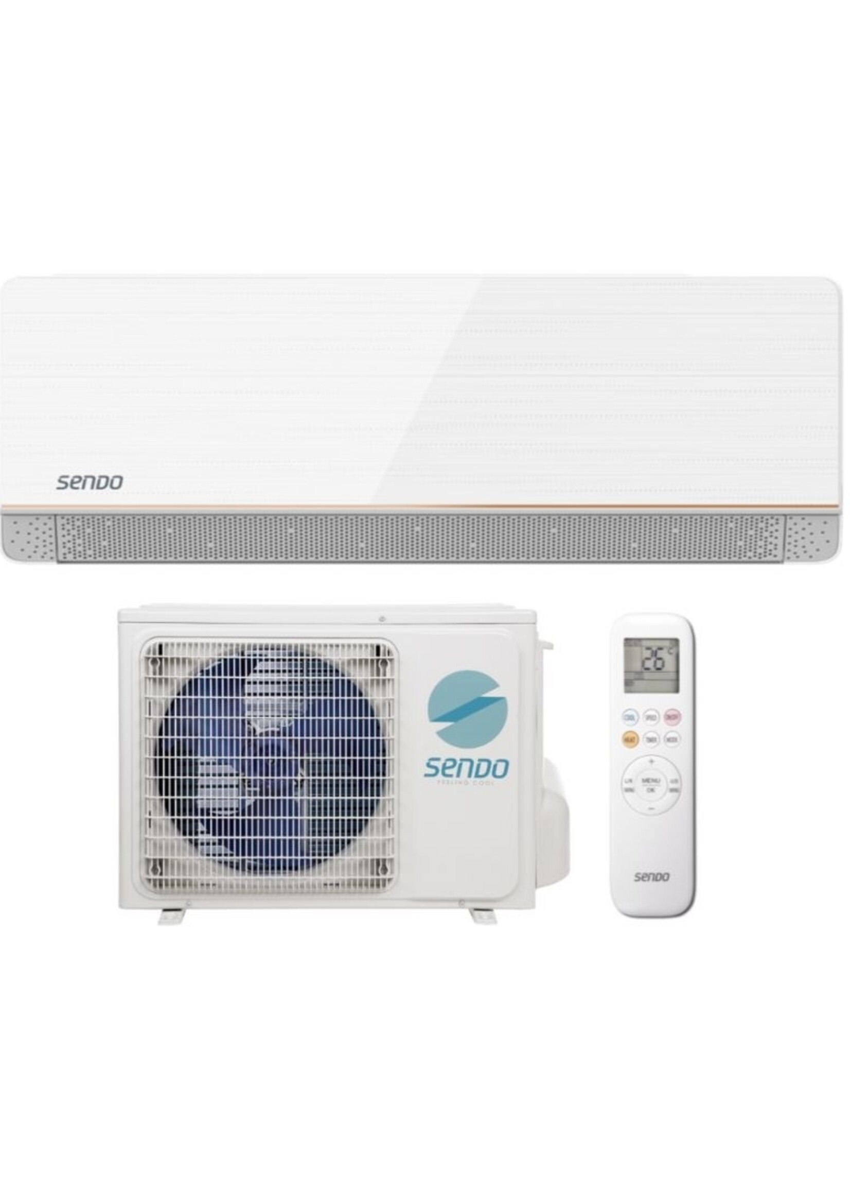 Sendo AION split unit airco 2,5 kW
