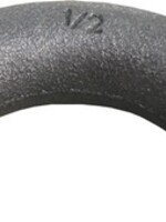 BLACK FITTING BEND 90° NO. 2 1 1/4"FF