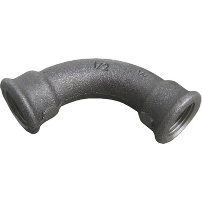 ZWARTE FITTING BOCHT 90° NR 2 2"FF