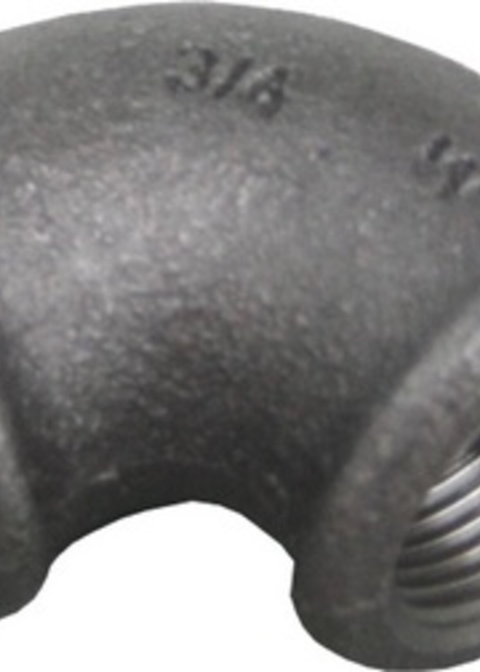 BLACK FITTING KNEE 90° NO. 90 1 1/4"FF