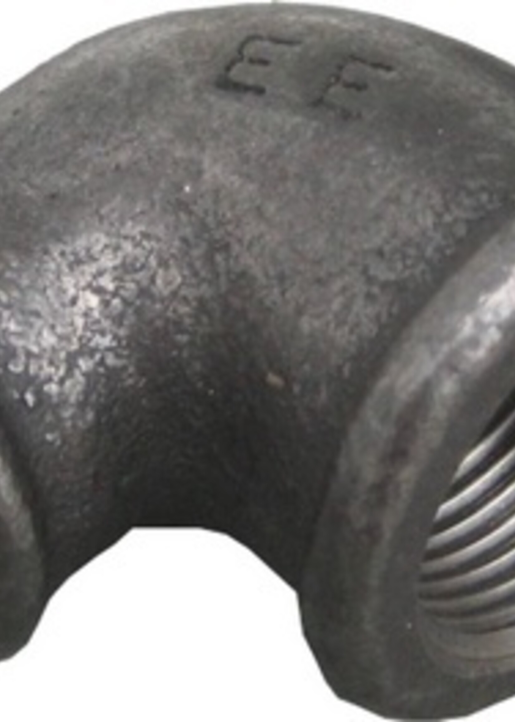 BLACK FITTING KNEE 90° NO. 90 3/4" x 1/2"FF