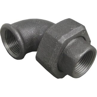 ZWARTE FITTING HAAKSE KOPP NR 96 1 1/4"FF