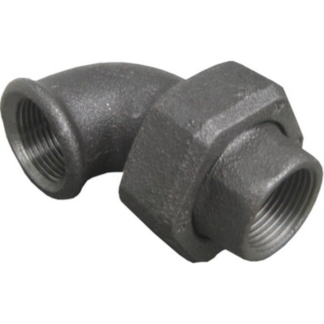 ZWARTE FITTING HAAKSE KOPP NR 96 1 1/4"FF