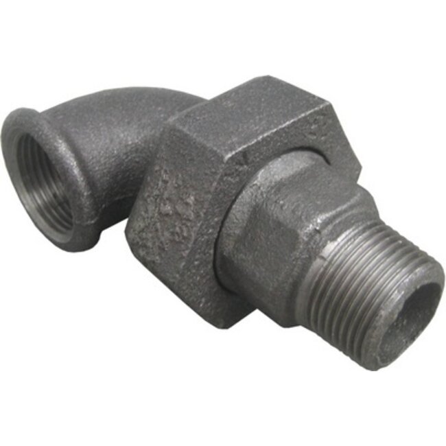 ZWARTE FITTING HAAKSE KOPP NR 98 1/2"MF