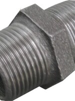 ZWARTE FITTING NIPPEL NR 280 3/4"MM