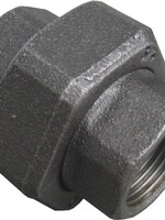 ZWARTE FITTING RECHTE KOPPELING NR 340 1 1/4"FF
