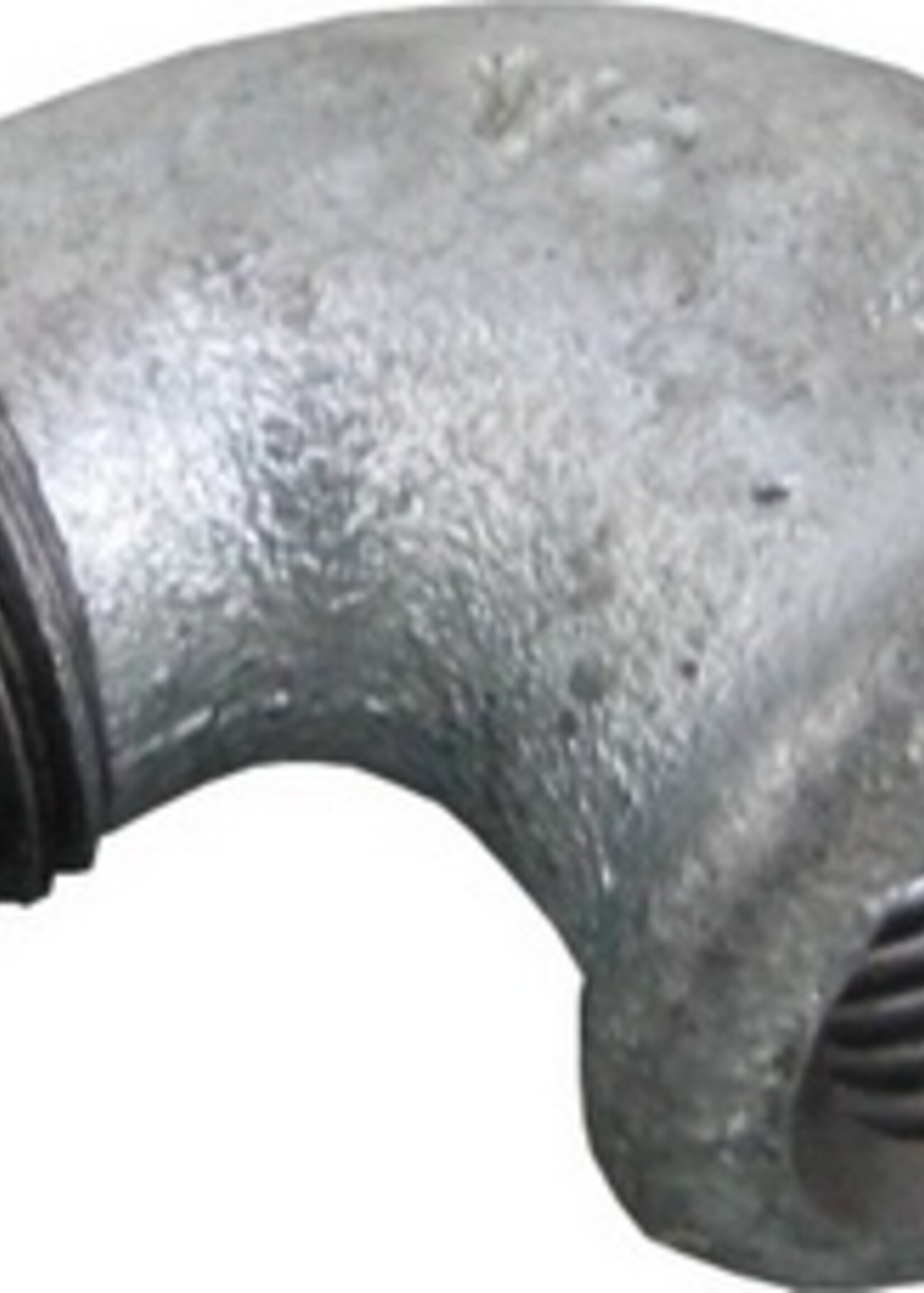 GALVA-ANSCHLUSS KNIE 90° NR. 92 1 1/4" x 1"MF