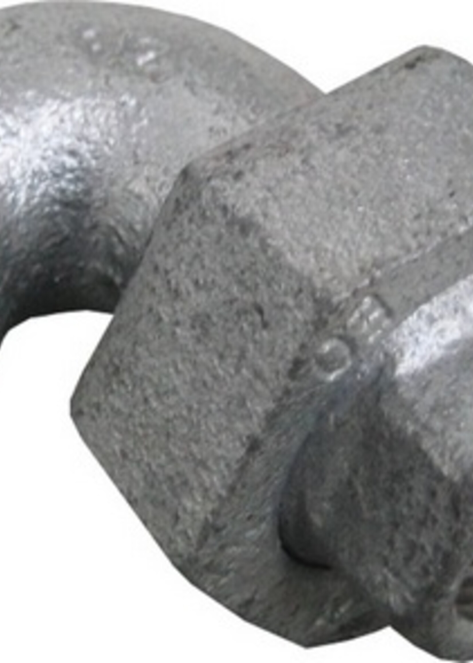 GALVA FITTING ANGLED HEAD NO. 96 1 1/4"FF