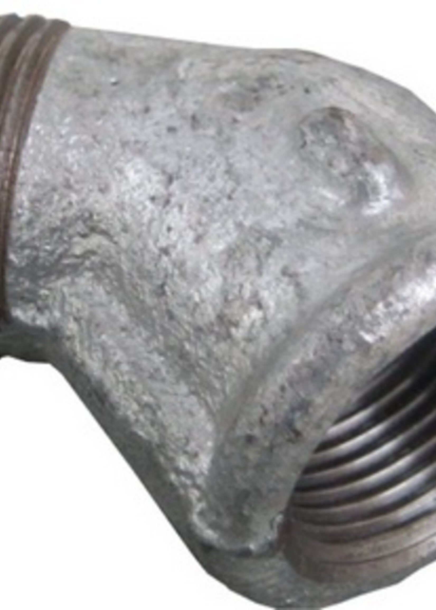 GALVA FITTING KNEE 45° NO. 121 1 1/2"MF