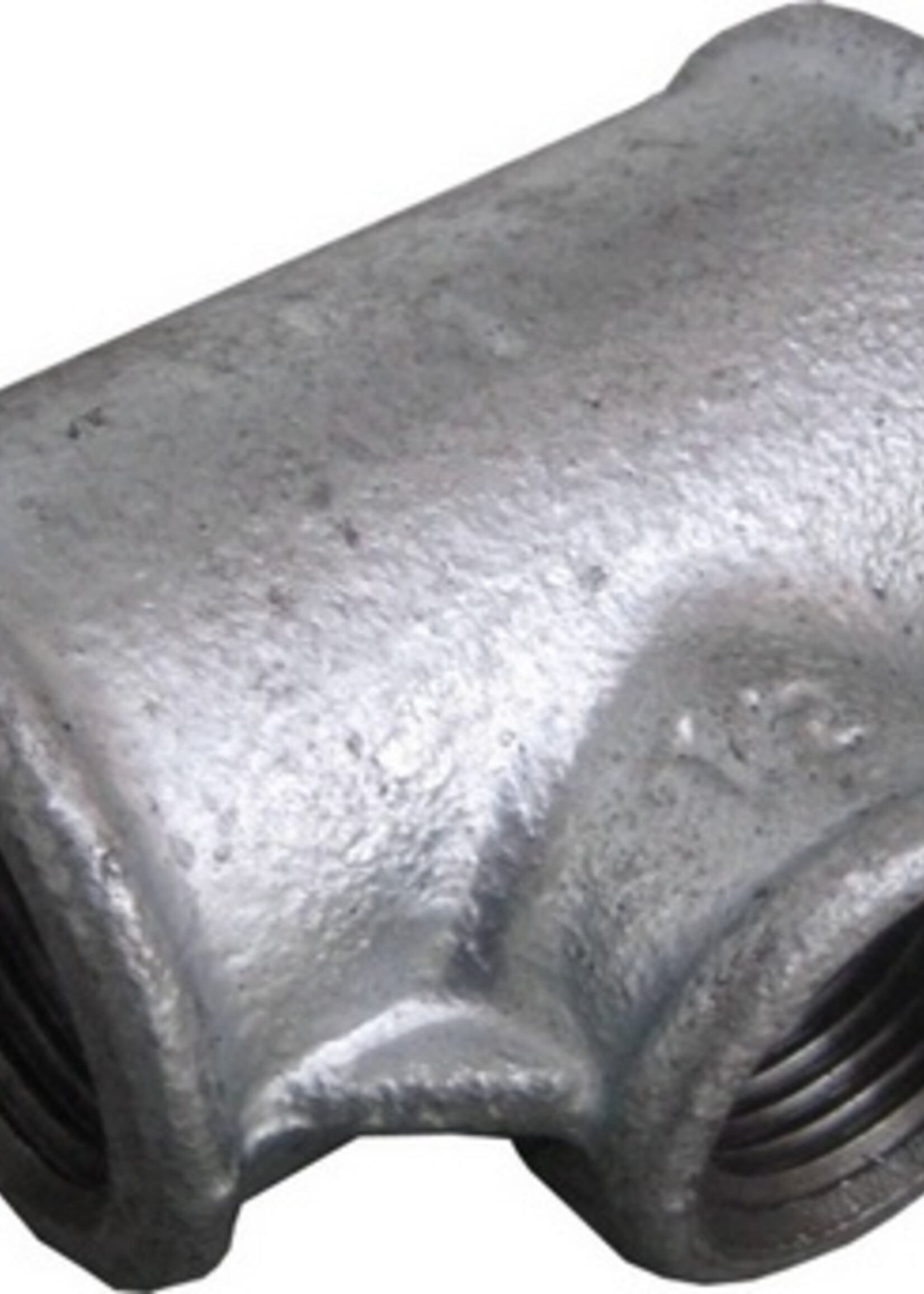 VERZINKUNGS-T-STÜCK NR. 130 1 1/4" x 3/4" x 1 1/4"