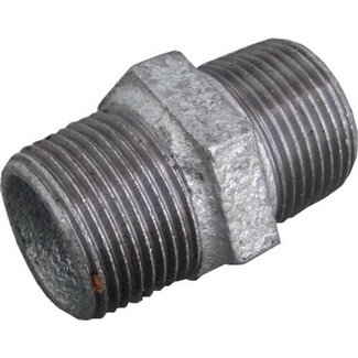 GALVA FITTING NIPPEL NR 280 1 1/4"MM