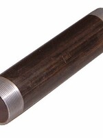 SCHWARZER ROHRNIPPEL 4/4" X 100 MM LANG