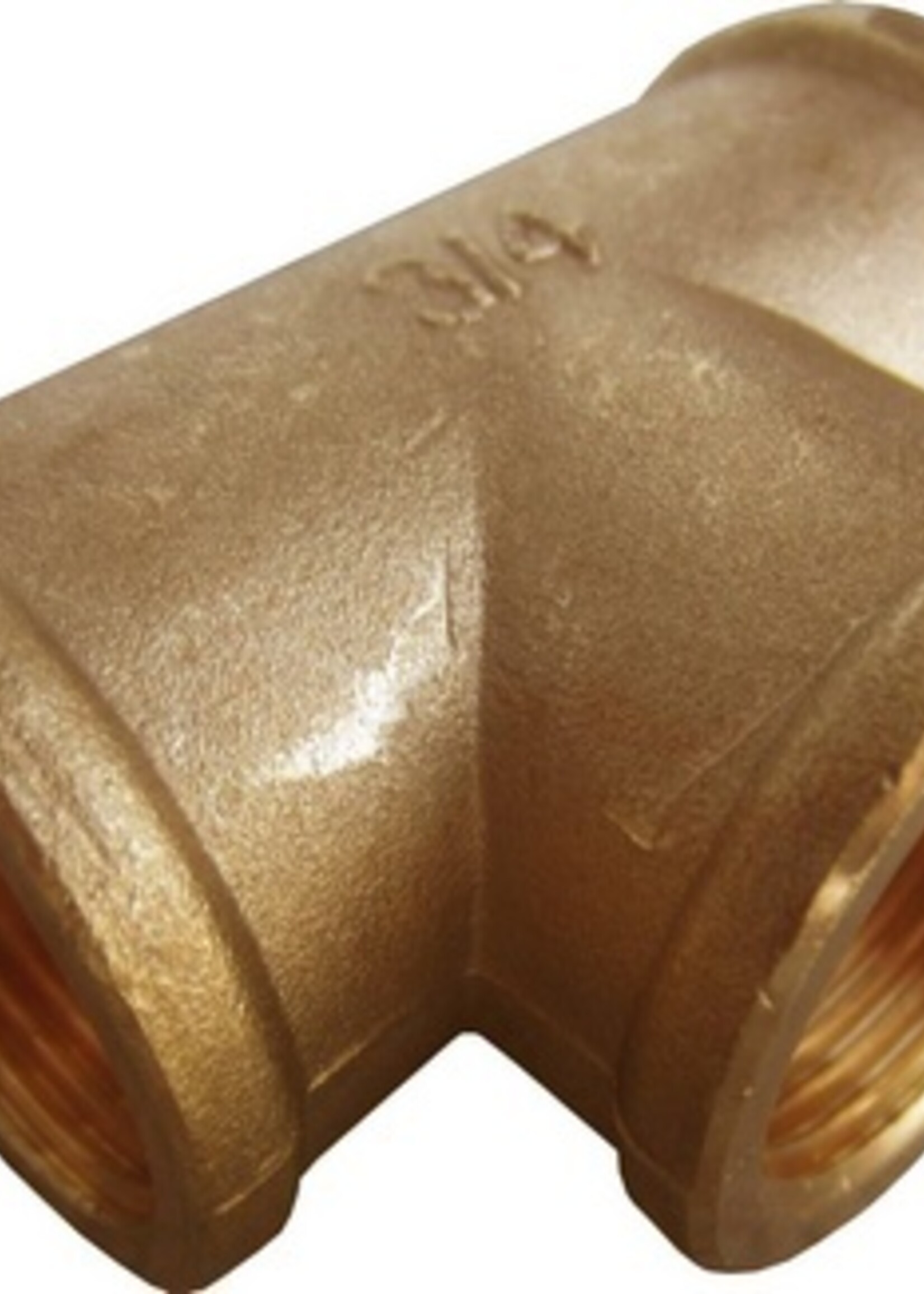 MESSING DRAADFITTING T-STUK 5/4"-4/4"-5/4"FFF