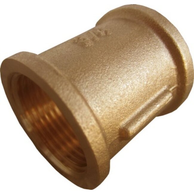 MESSING DRAADFITTING MOF 5/4"FF