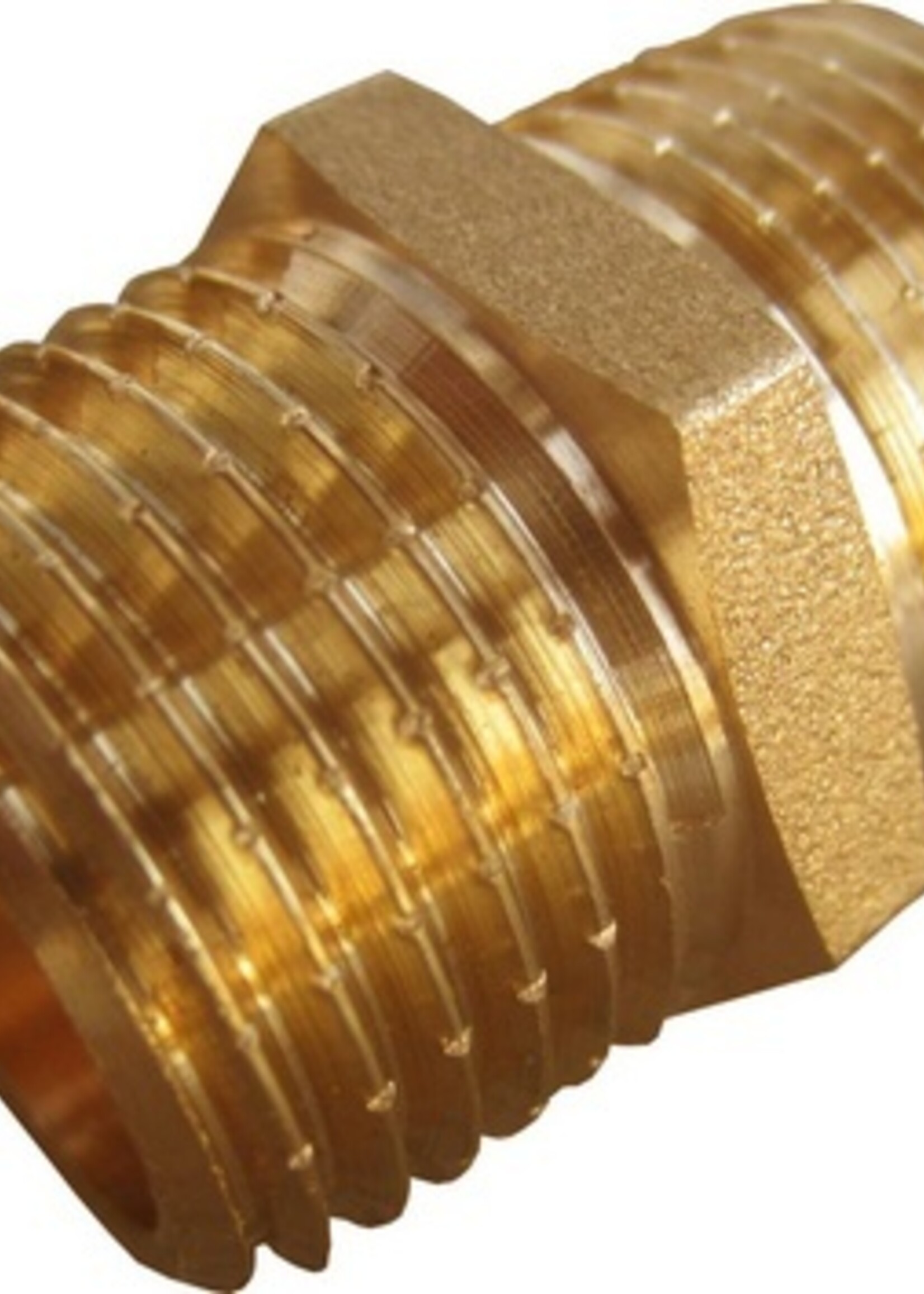 MESSING-GEWINDE-ANSCHLUSSNIPPEL 5/4"MM