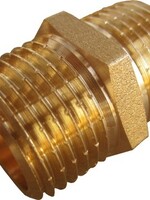 MESSING DRAADFITTING NIPPEL 6/4"MM