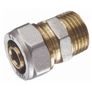 KNELKOPP MEERLAGENBUIS PUNTST RECHT 3/4"M x 26
