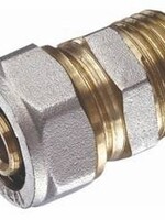 COMPRESSION SOCKET MULTI-LAYER PIPE STRAIGHT PIECE 1/2"M x 20