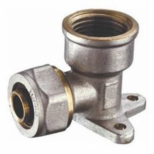 KNELKOPP MEERLAGENBUIS MUURPLAAT 1/2"F x 16