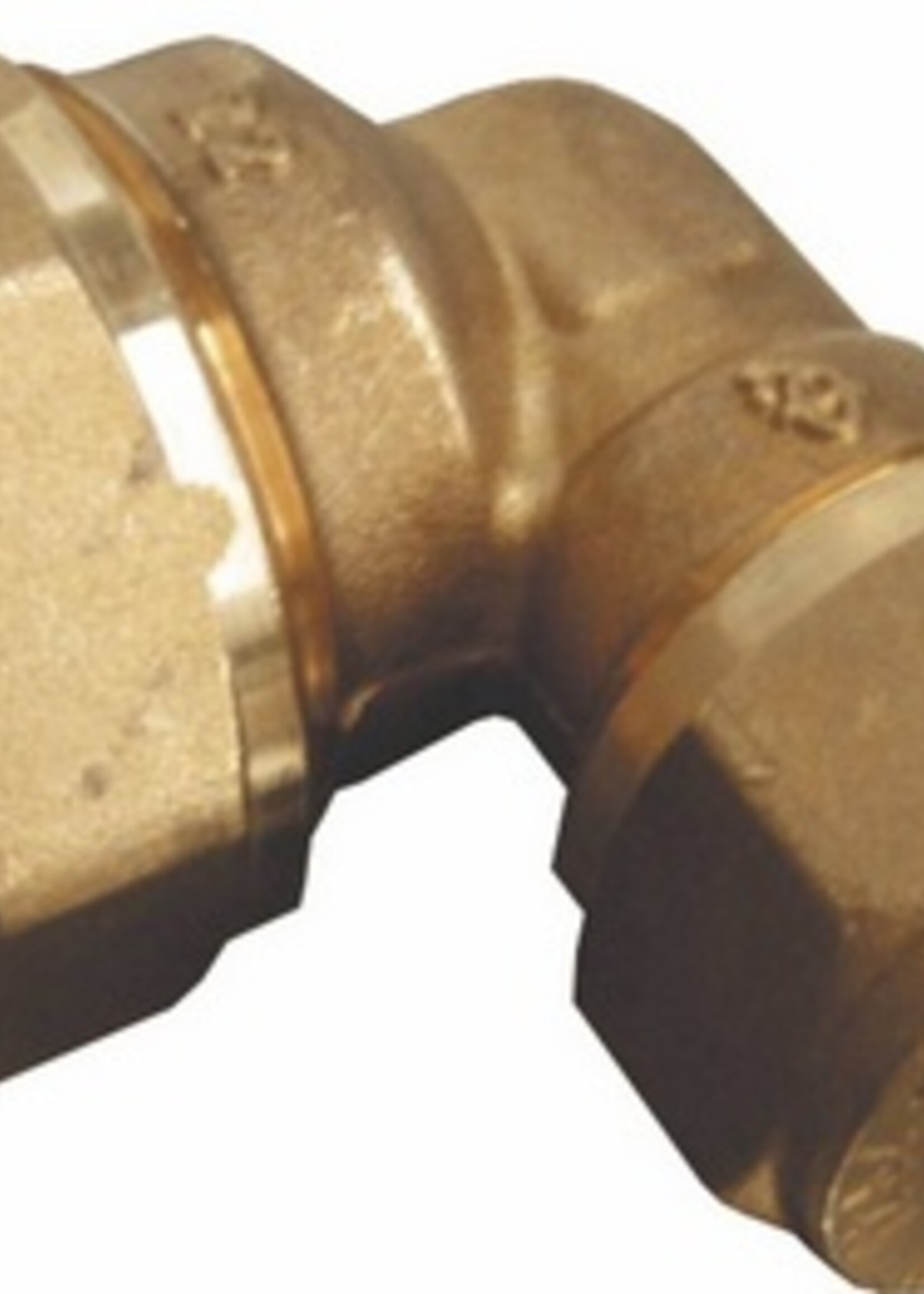 COMPRESSION HEAD BRASS WATER KNEE 15x12