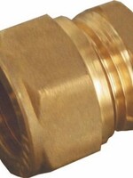 COMPRESSION HEAD BRASS WATER END STOP 12