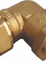KOMPRESSIONSKOPF MESSING WASSER KNIE 1/2"Fx22