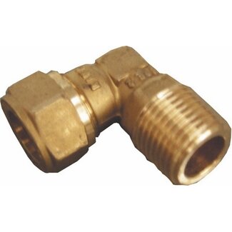 KNELKOP MESSING WATER KNIE 3/4"Mx22