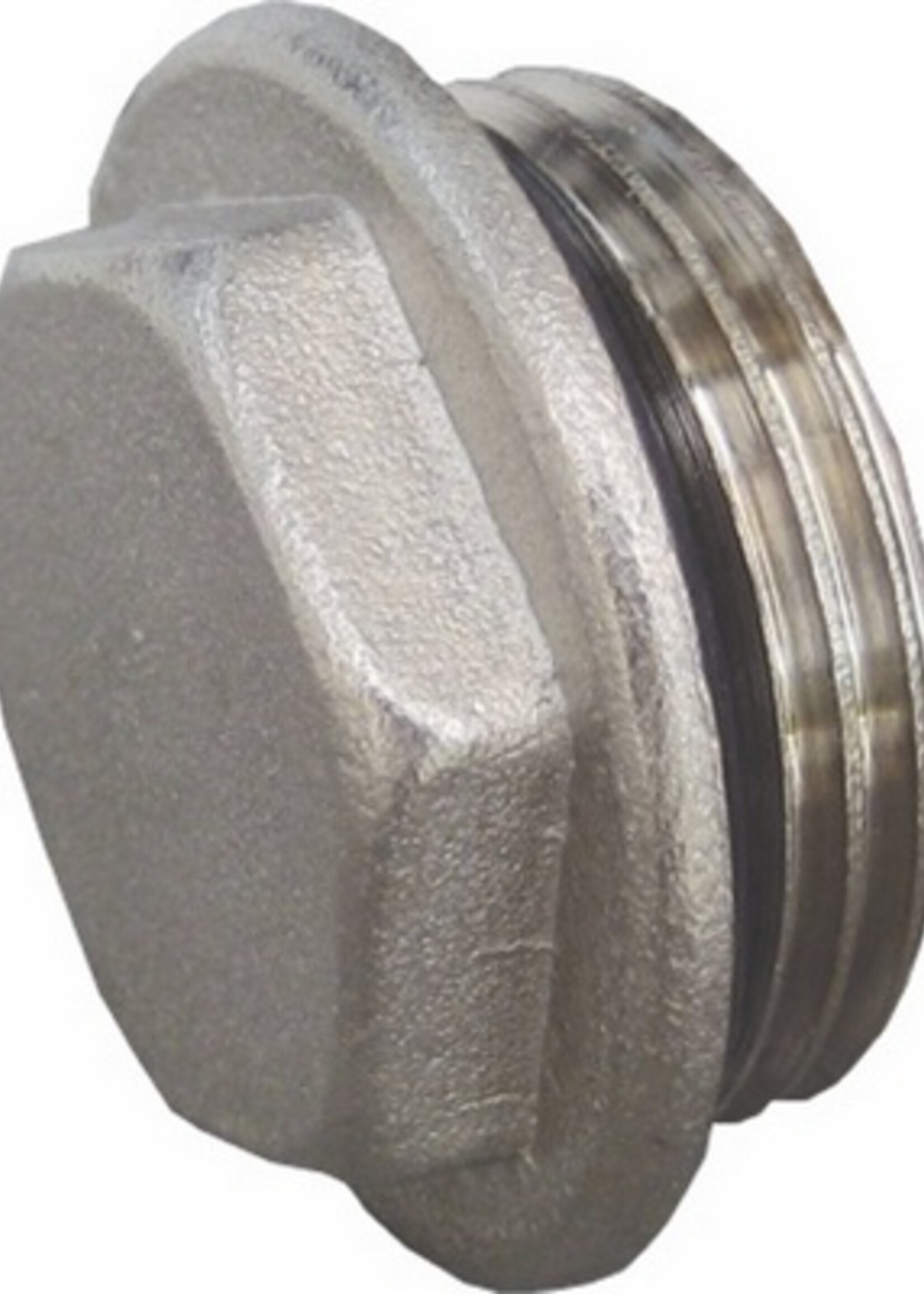 DISTRIBUTOR NICKEL PLATED BRASS 4/4" - BLIND STOP