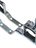DISTRIBUTOR BRASS NICKEL PLATED 1" SET DOUBLE BRACKET