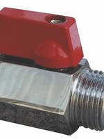 MINI-KUGELHAHN 1/2"MF ROT
