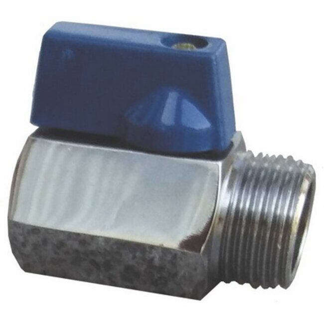 MINI BOLKRAAN 1/2"MF BLAUW