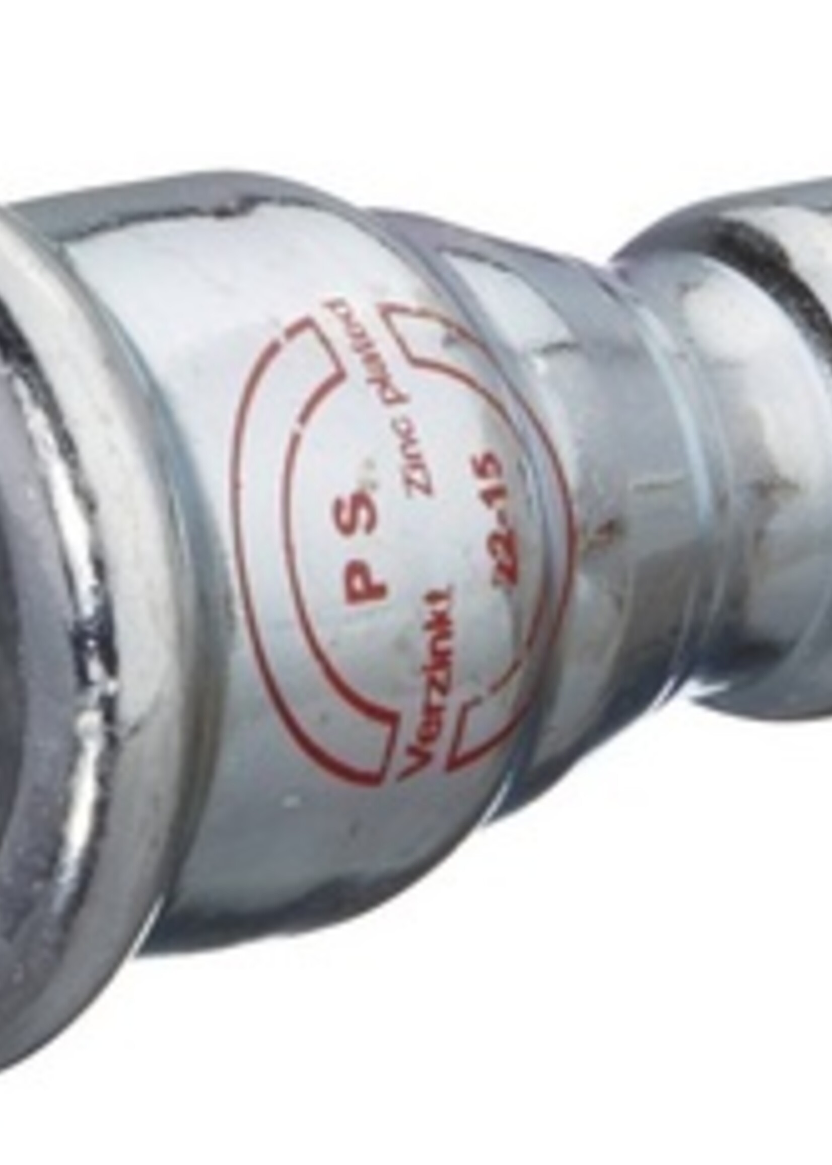 M-PRESS STEEL ZINC PLATED REDUCING SLEEVE FF 22 x 15