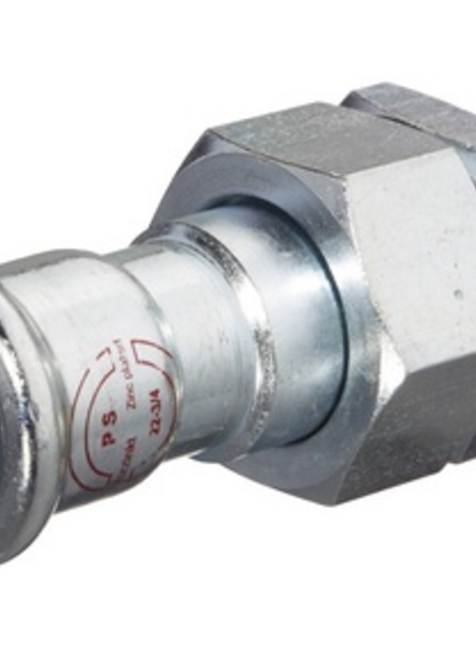 M-PRESS GALVANIZED STEEL 3-PIECE COUPLER EXTERNAL DR