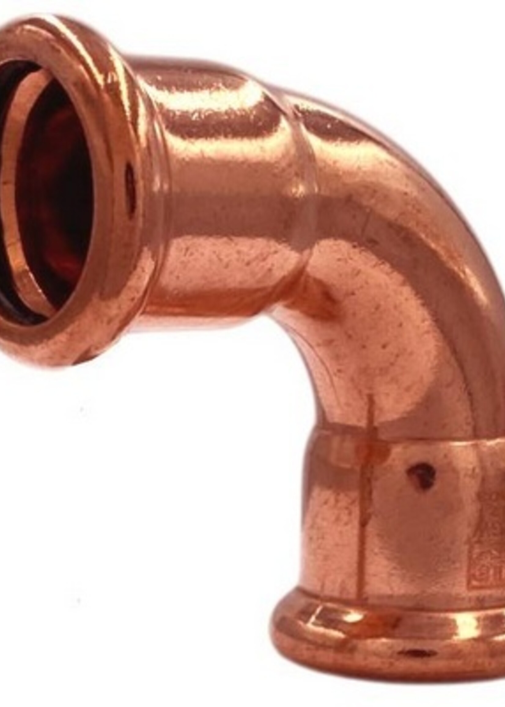 M-PRESS COPPER WATER BEND 90° FF 42 x 42