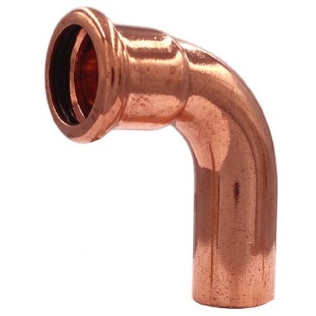 M-PRESS KOPER WATER BOCHT 90° MF Ø 18 x 18