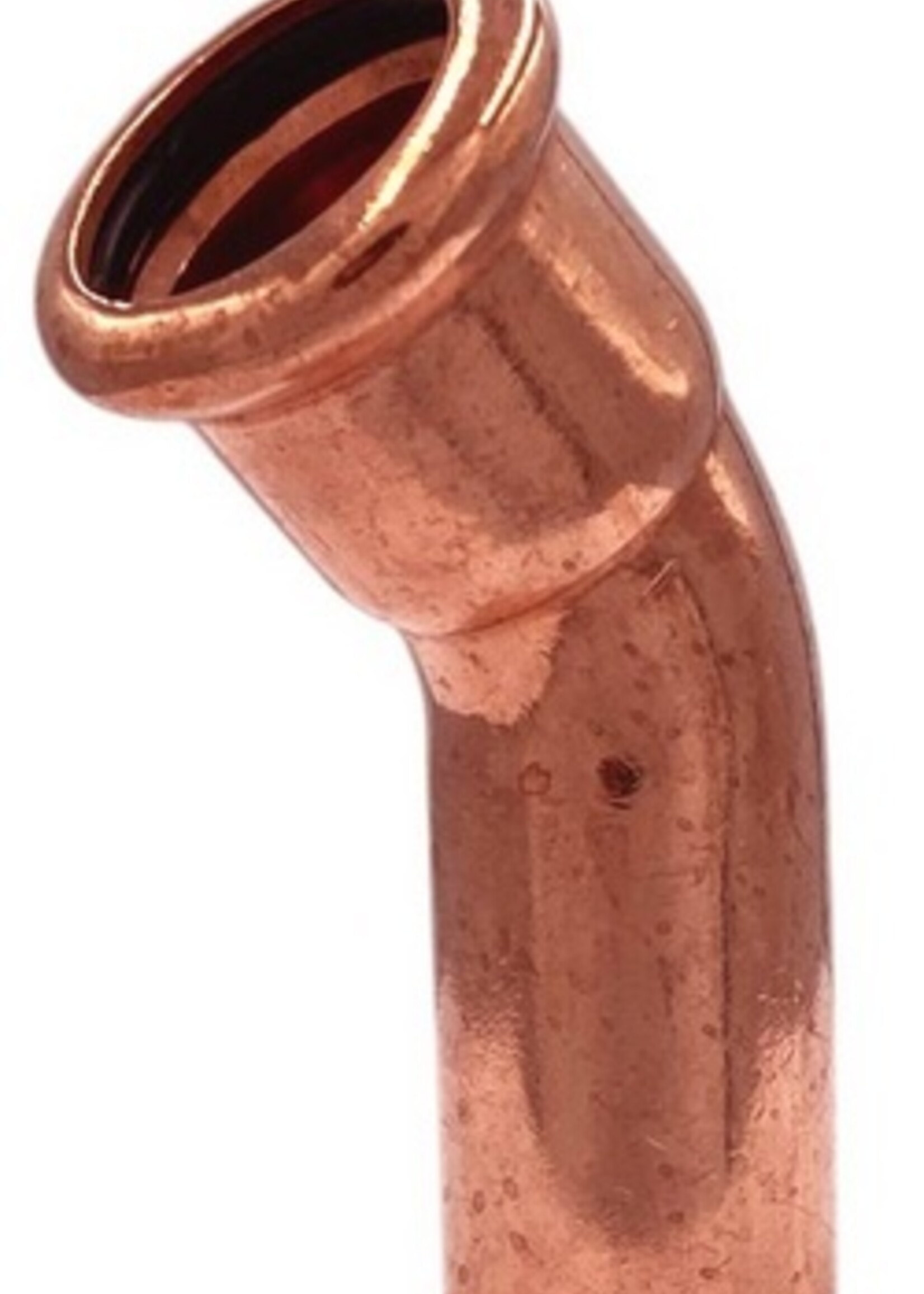 M-PRESS COPPER WATER BEND 45° MF Ø 22 x 22