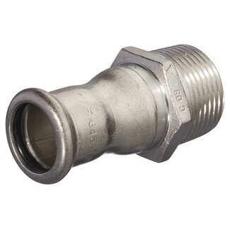 M-PRESS INOX  PUNTSTUK 15 x 3/4"M