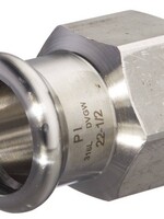 M-PRESS INOX  PUNTSTUK 15 x 1/2"F