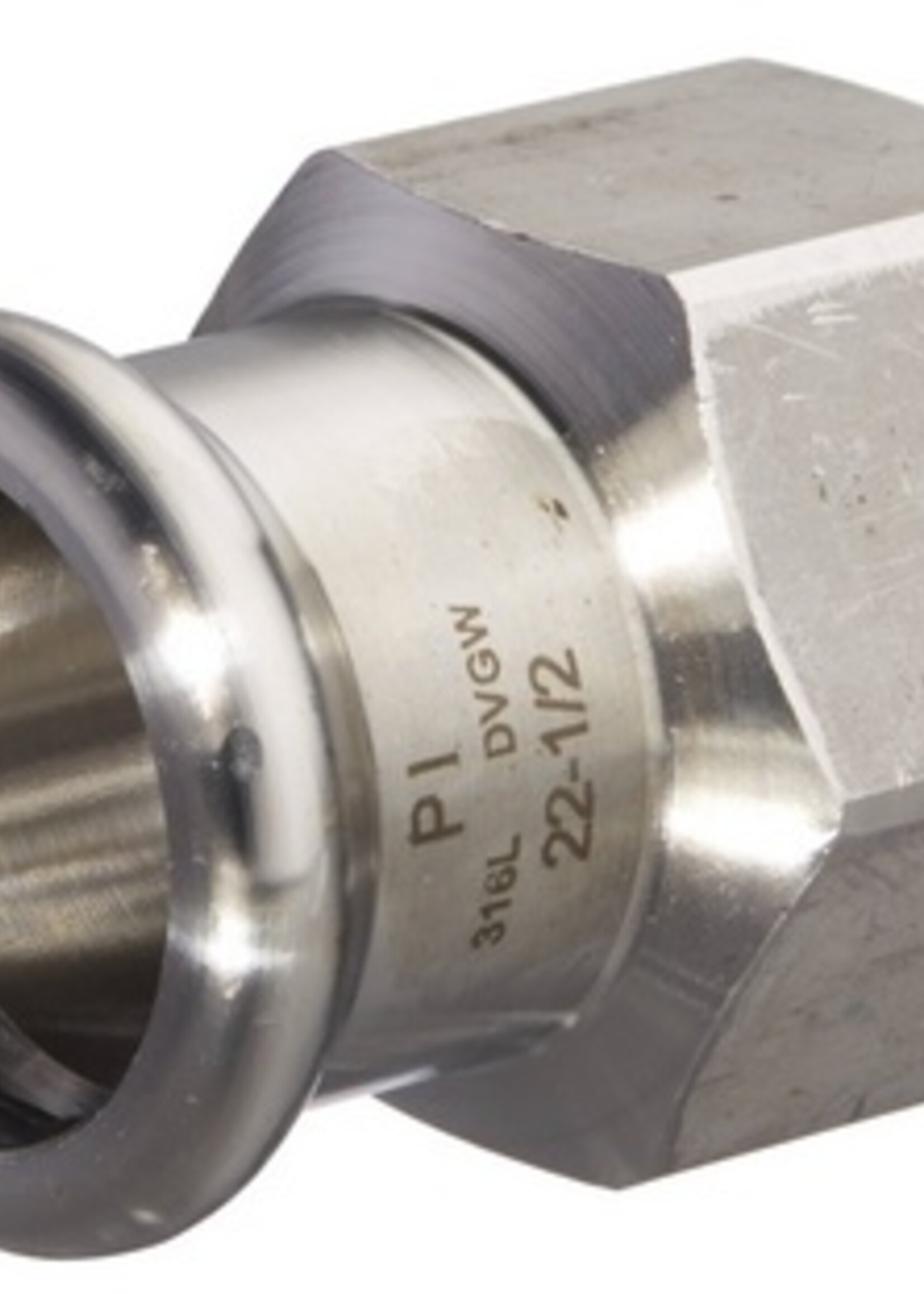 M-PRESS INOX  PUNTSTUK 35 x 1"F