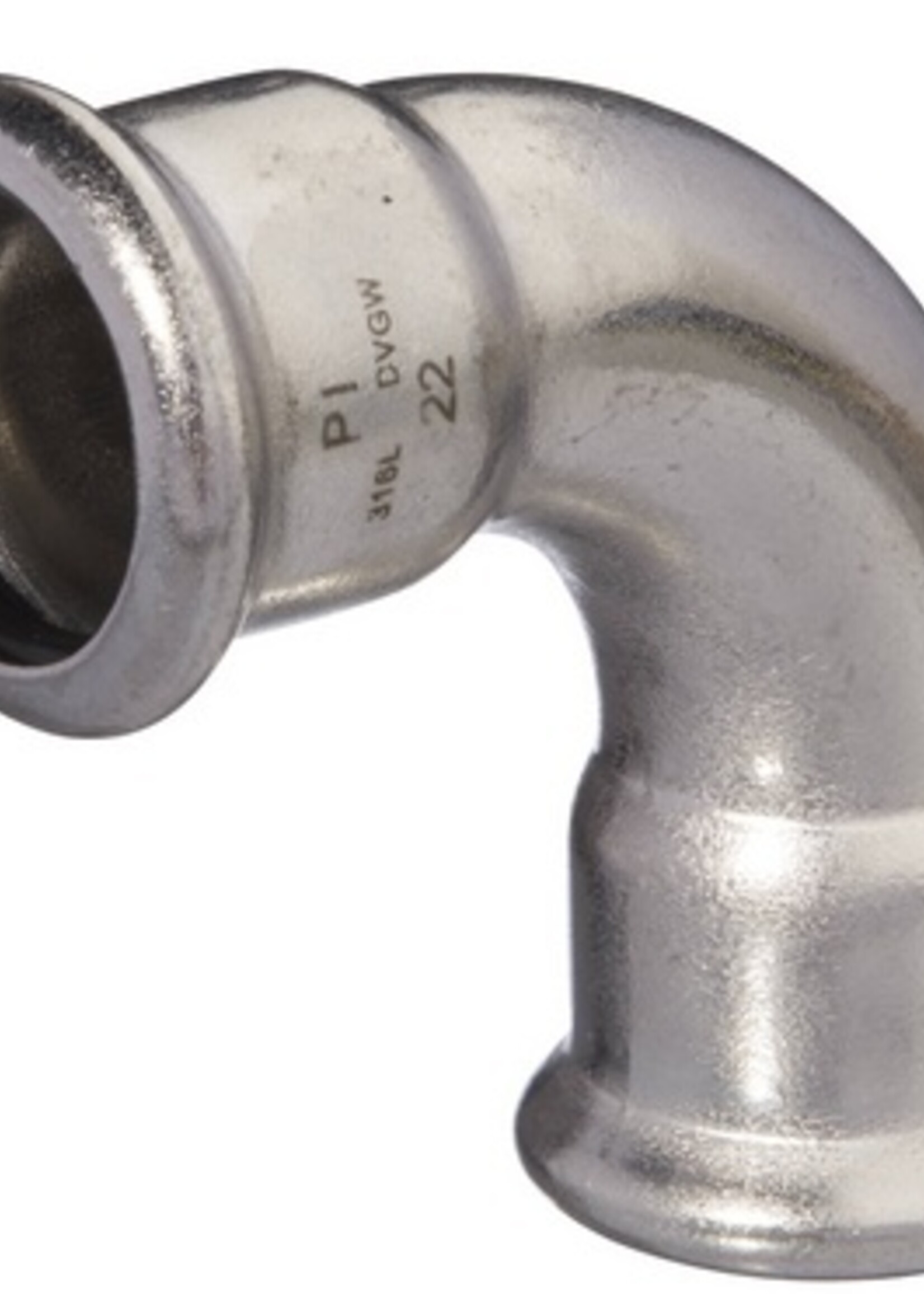 M-PRESS INOX BEND 90° FF 42 x 42