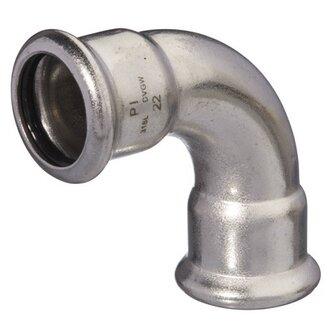 M-PRESS INOX  BOCHT 90° FF 42 x 42