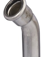 M-PRESS INOX BEND45° MF 22 x 22