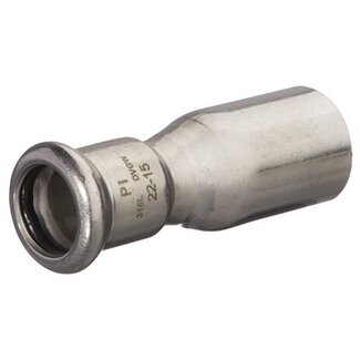 M-PRESS INOX  REDUCTIEMOF MF  18 x 15