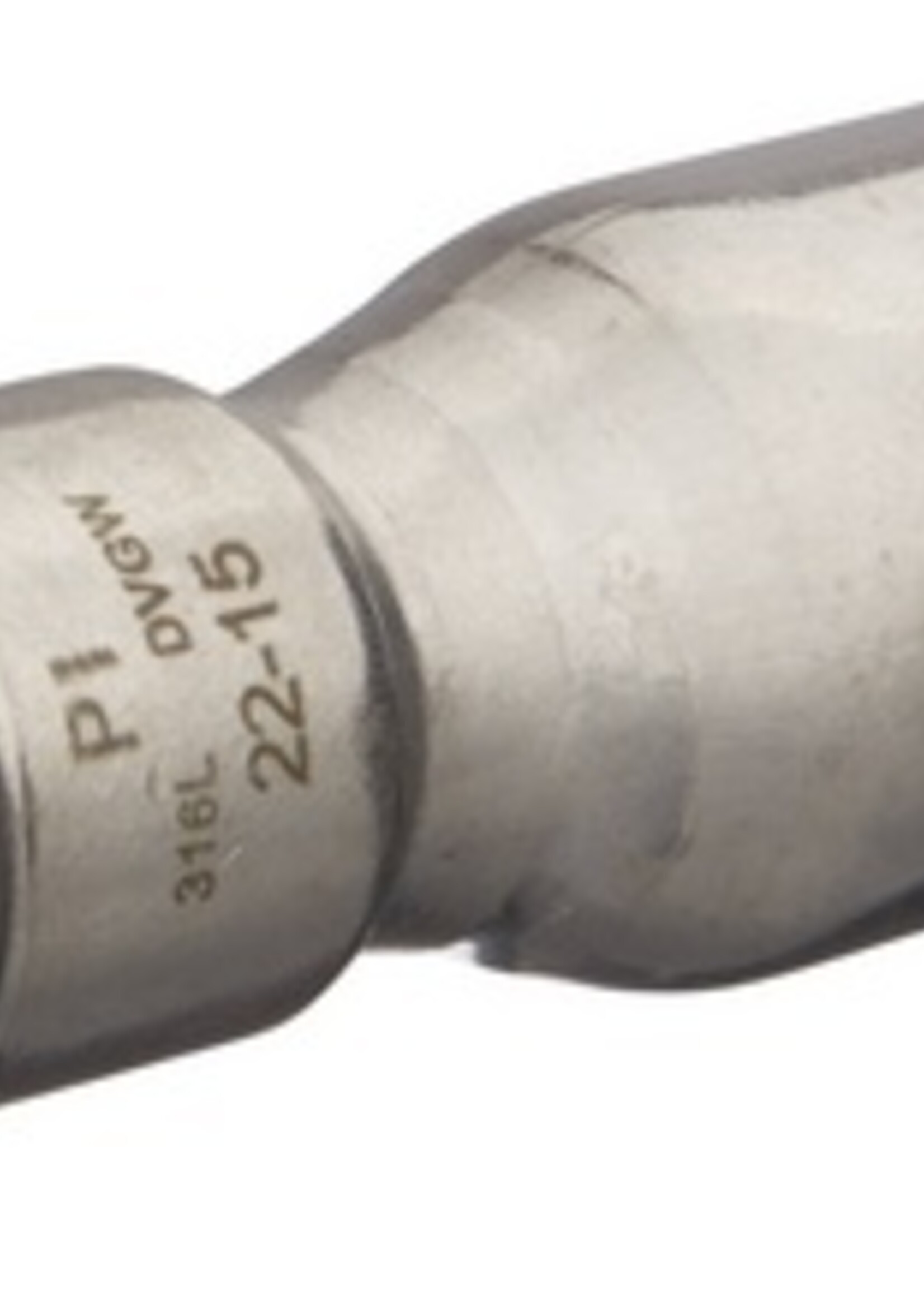 M-PRESS INOX  REDUCTIEMOF MF  54 x 42
