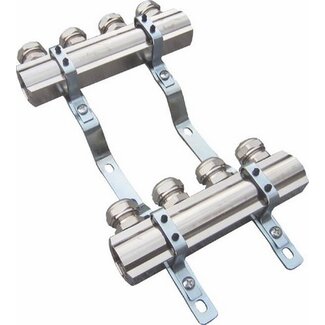DUBB. GEMON. VERDEL. 4/4'' ZN  KRANEN - 2 x 16/2