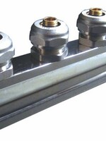 ENKELE GEMONTEERDE VERDELER 4/4" - 4 AANSLUITINGEN