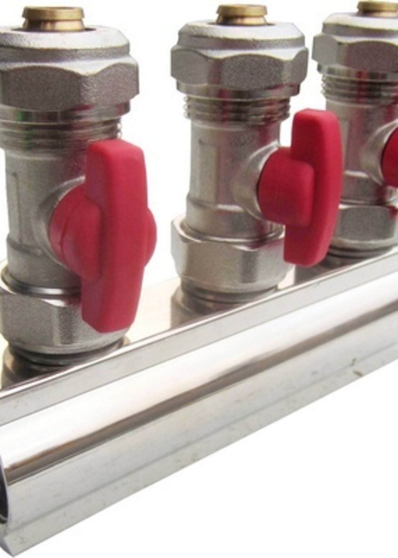 MOUNTED DISTRIBUTOR 4/4"- 10 CONNECTION 16/2 - RED