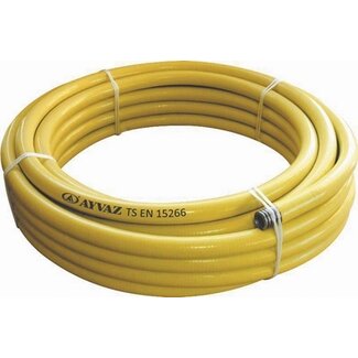 PLT GELE INOX GASFLEXIBEL - DN16 - 25 MT