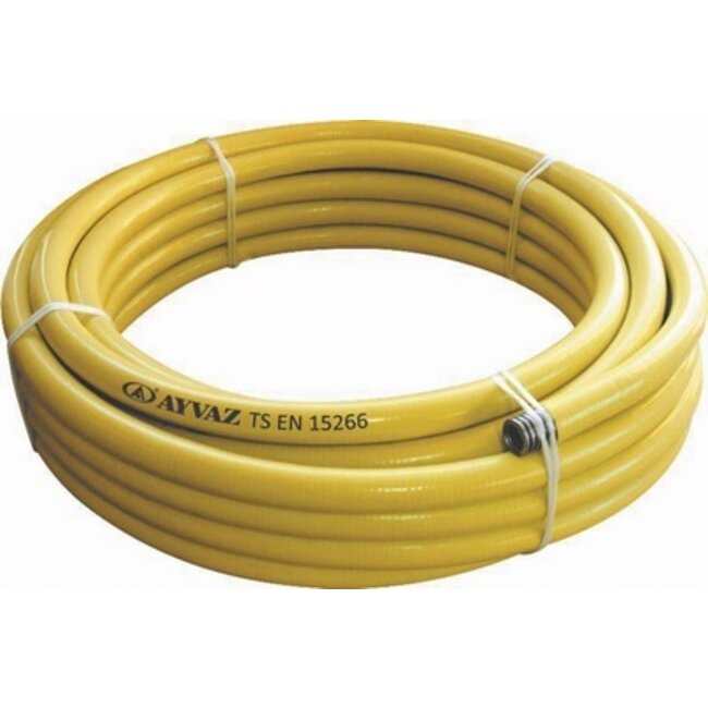 PLT GELE INOX GASFLEXIBEL - DN20 - 25 MT